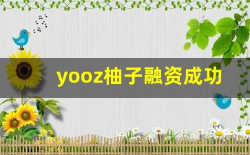 yooz柚子融资成功，开启智能硬件创新新篇章